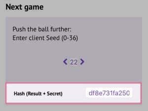 roulette fingerprint
